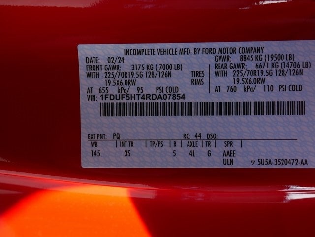 2024 Ford F-550SD XLT DRW w/Dump Body