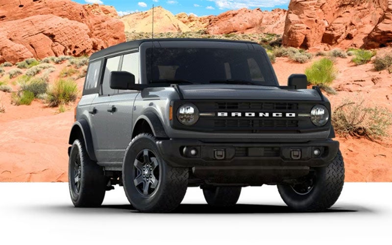 Ford Bronco - Black Diamond 4-Door Carbonized Gray Metallic