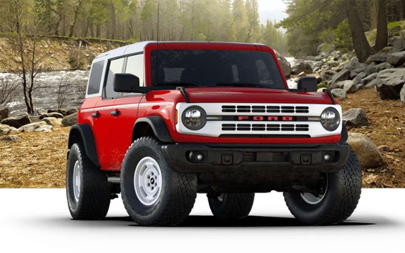 Ford Bronco - Heritage Edition 4-Door Race Red