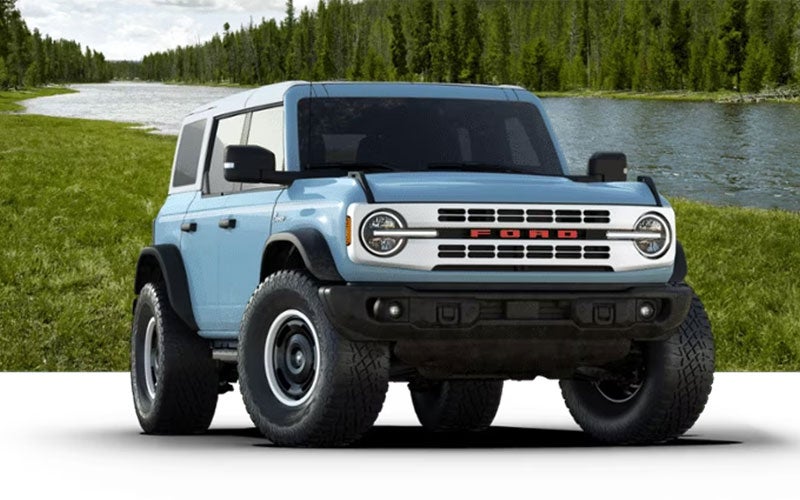 Ford Bronco - Heritage Limited Edition 4-Door Robin’s Egg Blue