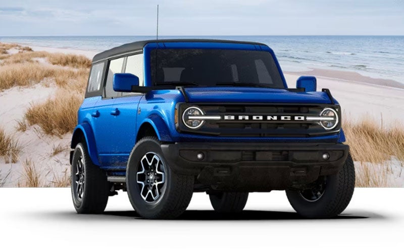 Ford Bronco - Outer Banks 4-Door Velocity Blue Metallic
